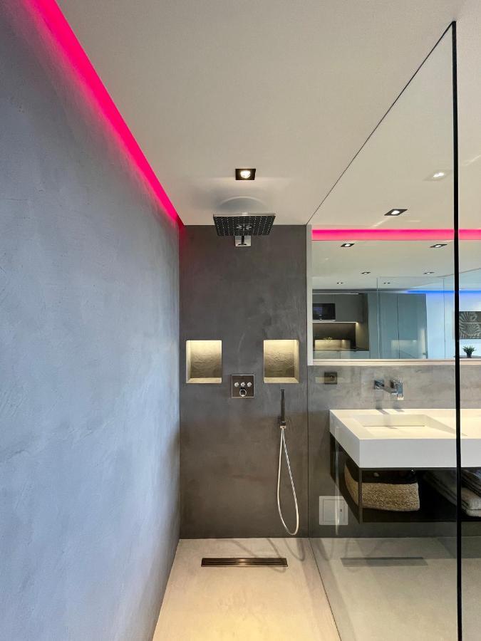 Appartement Neuf Climatise - Vue Mer Saint-Tropez - 50M Plage Et Port - Piscine Gassin Exterior foto