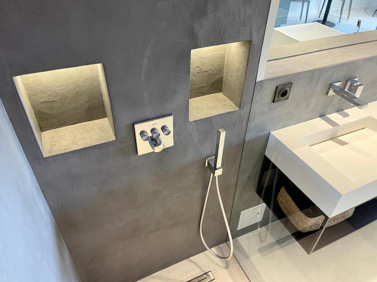 Appartement Neuf Climatise - Vue Mer Saint-Tropez - 50M Plage Et Port - Piscine Gassin Exterior foto