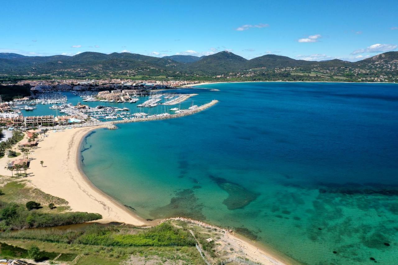 Appartement Neuf Climatise - Vue Mer Saint-Tropez - 50M Plage Et Port - Piscine Gassin Exterior foto